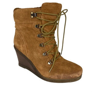 White Mountain "Seguy" Chestnut Wedge Bootie. Sz: 9M